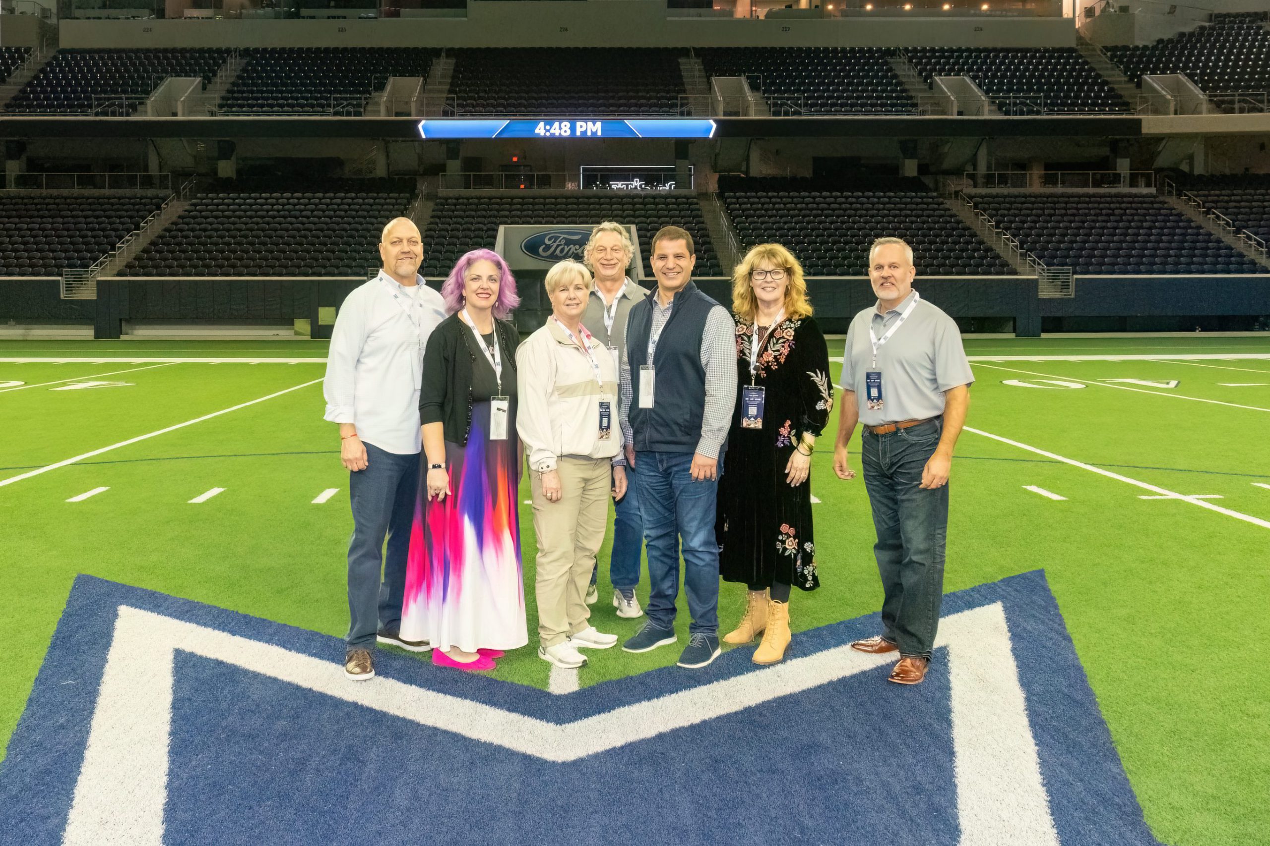 North American Insurance Services Leadership Team at The Ford Center in Frisco, Texas